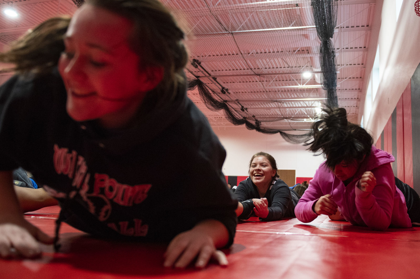 West Point-Beemer girls wrestling, 1.16